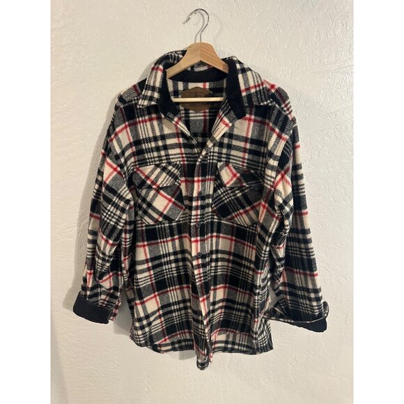 Woolrich Luxury Outdoor Clothing Plaid & Corduroy Shacket - Picture 1 of 14